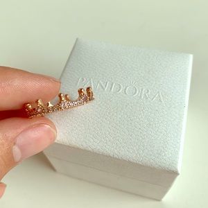 Stunning Pandora Crown Ring